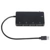 Кабель-адаптер Micro USB OTG с 4 портами, зарядка, поддержка OTG, горячая замена для системы Android/Windows