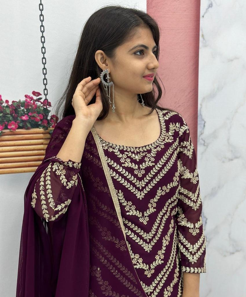 Индийский пакистанский шарара сальвар костюм женский болливудская праздничная одежда сальвар камиз палаццо