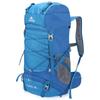 Climbing Large Water Outdoor Less Breathable [KOHAMI] Rucksack, Backpack, 50L, Capacity, Lightweight, Repellent, Sports, Travel, Fatigue, (Blue)