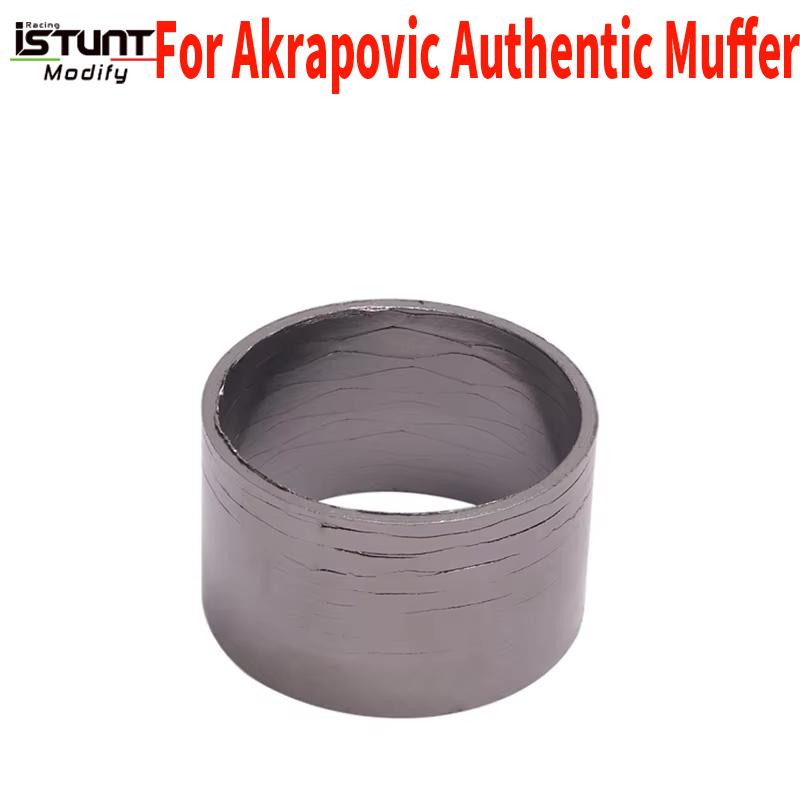 Slip On For KAWASAKI Z900 2017 - 2025 Motorcycle Original Exhaust Pipe Connecting gasket To Muffler Gasket Seal Link Gasket