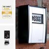 Japan Lock Service ABUS Фиксированная Переменная Карта и Ключ Накладной Ящик, 4-значный Циферблат, Хранение, Крепление, AB-KG2-B