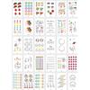 Liri Ronce Goni's Hongdae Tattoo Sticker Erasable Tattoo 30 Types of Similar Tattoos, 30 Pieces, J-X Type