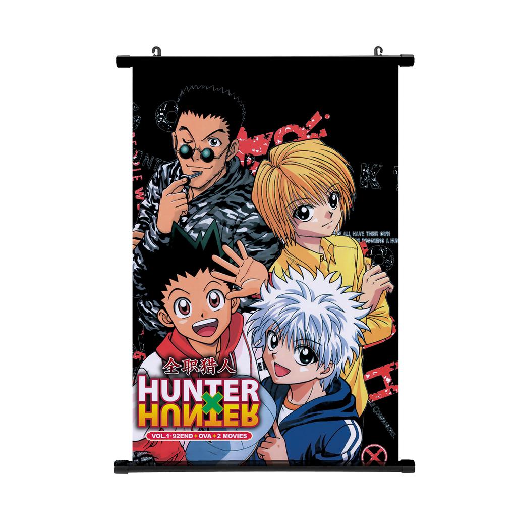 HUNTER X HUNTER Картина Свиток Постер Гон Фрикс Киллуа Хисока Домашний Декор Подвесная Картина Мальчики Девочки Свиток Постер
