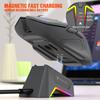 H2 Беспроводная Bluetooth-мышь с двойным режимом, RGB-подсветка, для ноутбука, игровая, офисная, магнитная зарядка, RGB-подсветка