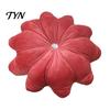 Round Flower Throw Pillow Pillow, 18 Inch Decorative Floral Cushion, Velvet Pillows for Birthday Gifts with Rhinestone Accent Sofa Couch Bed