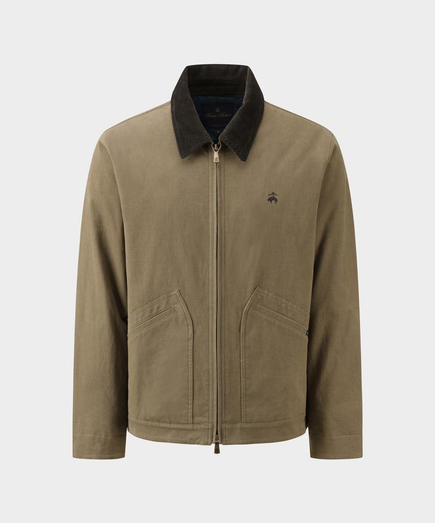 BROOKS BROTHERS [Heritage] Washed Work Jacket (Beige) (Bbopmhg306)