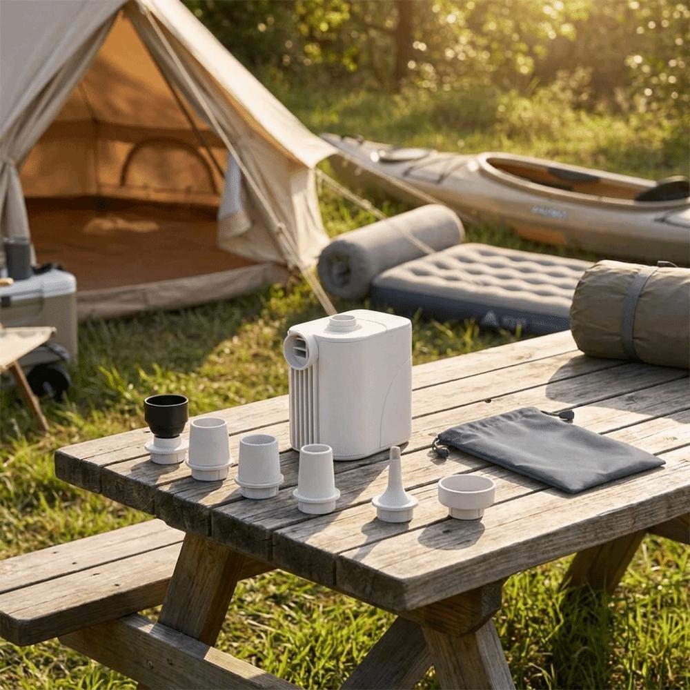 Portable Electric Air Pump Fast Inflator Inflator Small Pump Wireless Air Inflator Camping
