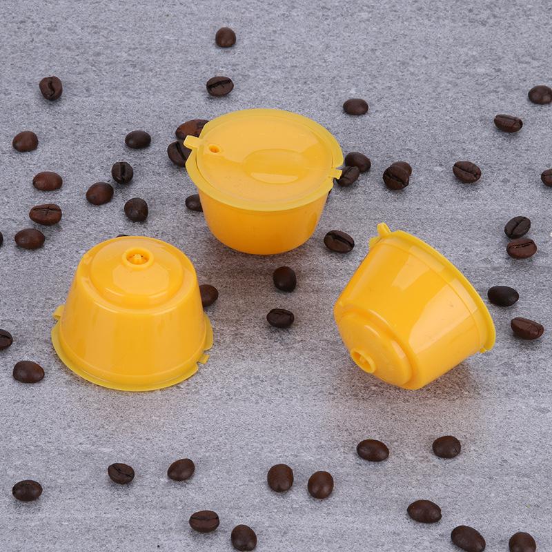 3 шт. многоразовых кофейных капсул для кофемашины Nescafe Dolce Gusto, многоразовые капсулы, совместимые с фильтрами, диспенсер для чашек