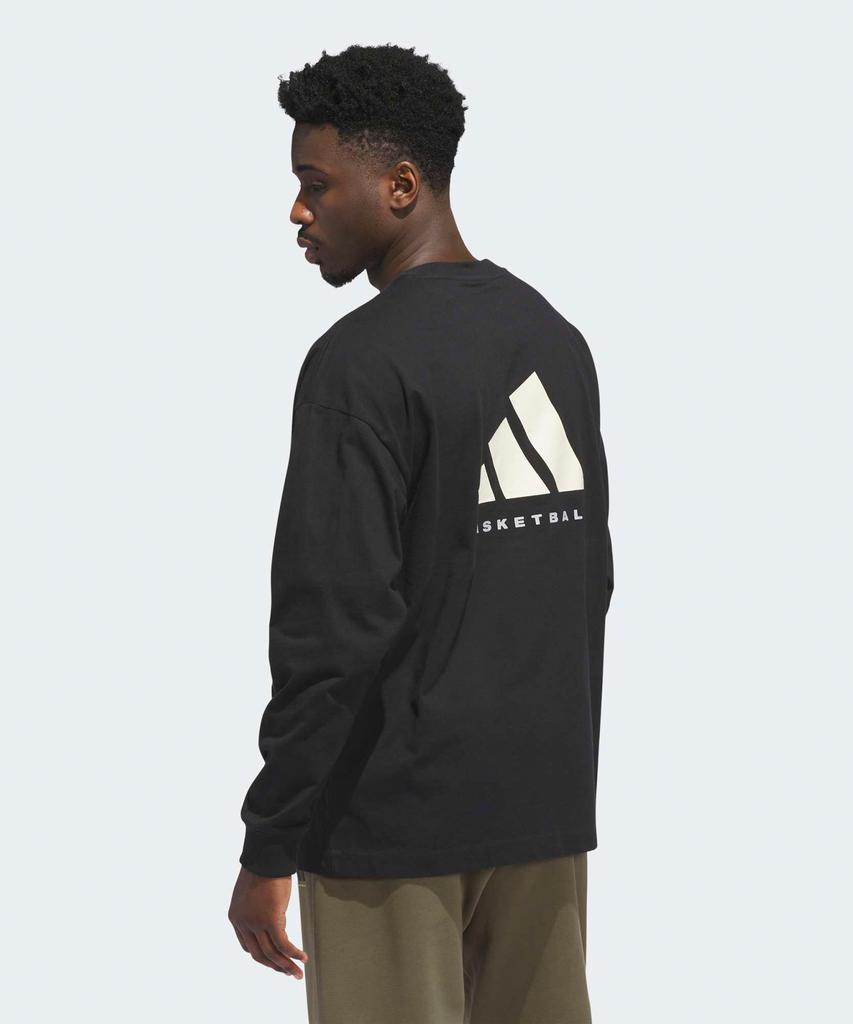 ADIDAS Basketball Long Sleeve Tee - Black / Jx5580