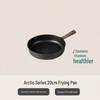 Lightweight Non-Stick Titanium Wok for Induction Cookers - Ideal for Frying Steak & Eggs