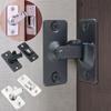 Safety Right Angle Stainless Steel Door Locks Bolt Door Buckles Door Hasp Door Latch