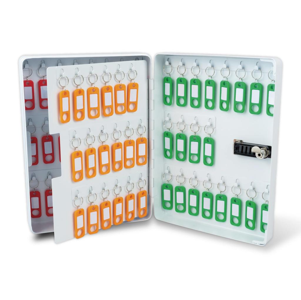 Carl Office Key Combination Holds 80 Key Key PIN Box, Lock, Keys, Case, Management, Wall-Mounted, Code, CKB-CD80