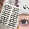 Yumei Jiajie Dreamy Blue Tears Natural Outer Corner Lengthening False Eyelashes