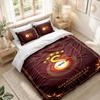 Bedding Set 1 Duvet Cover 2 Pillowcases Galatasaray FC Print Bedroom Home Decoration
