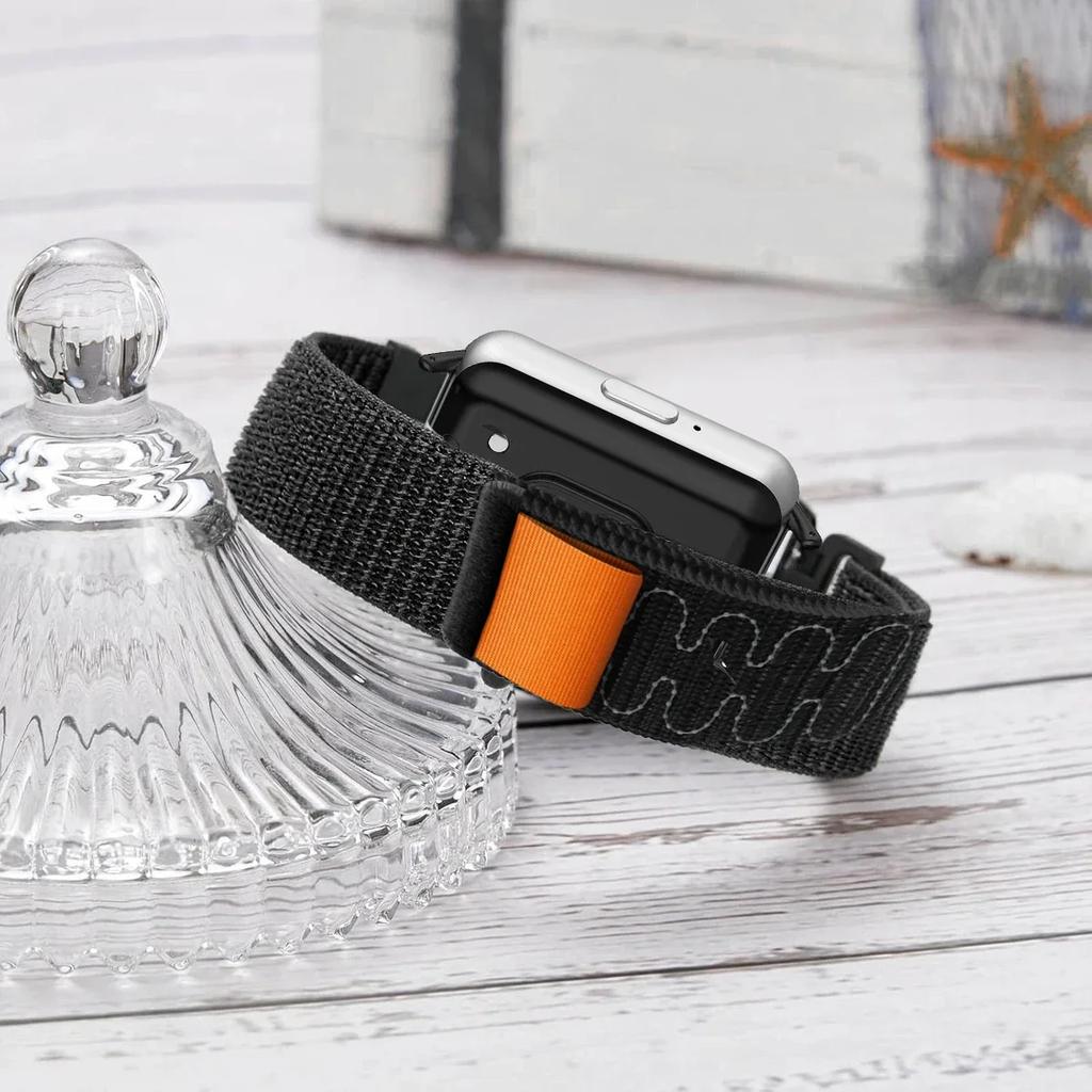 Спортивная нейлоновая петля для ремешка Samsung Galaxy Fit3 Аксессуары Дышащая Регулируемая Замена ремешка браслета для galaxy fit3band