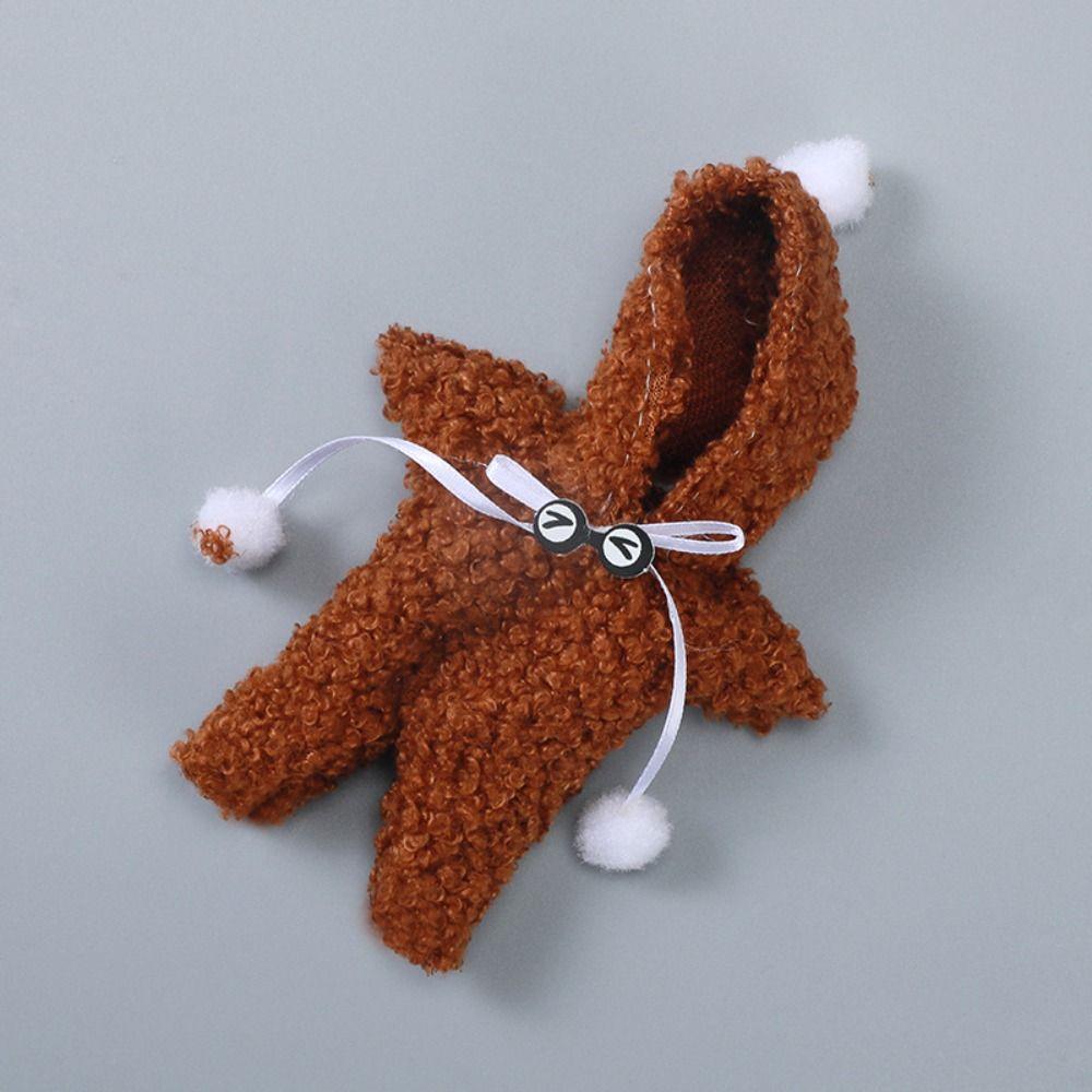 Fashion Animal Doll Suit Fur Coat Beautiful Doll Outfit High Quality Doll Clothes  Obitsu 11 Ob11