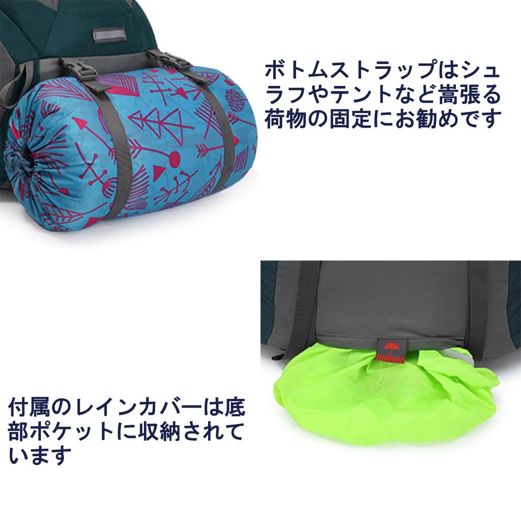 Superior 30L Mountaineering Lightweight for Men and with Rain Hydration System Blue Backpack, Rucksack, Women, Trekking, Hiking, Camping, Glamping,