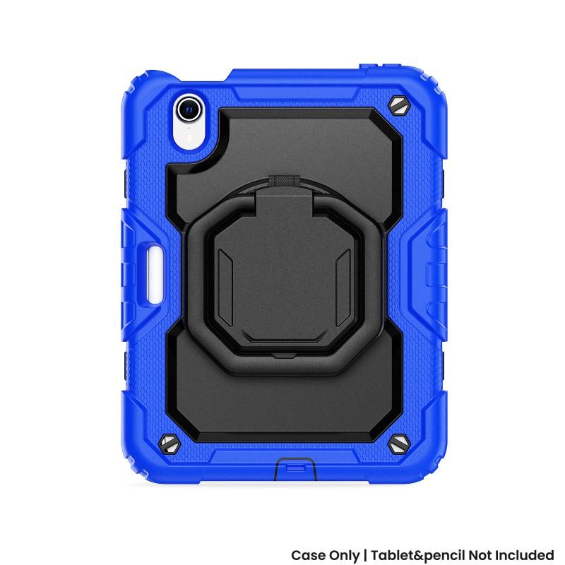 IPad Mini 6/7 Case Shockproof 360 Rotating Stand Hand Strap Silicone Cover Tablet