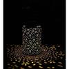 Lanterne solaire - GARDEN ID Dubai - 25 x 41 cm - Autonomie 6-8h - Interrupteur - Poignée robuste-pile rechargeable.