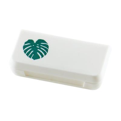 1 Pc 3 Lattices Pill Box Tablet Cactus Leaf Pillbox Dispenser Medicine Boxes Dispensing Medical Kit Mini Organizer Case