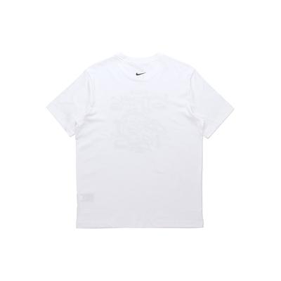 Футболки Мужские Белые С Круглым Вырезом Умеренные DD0786-100
