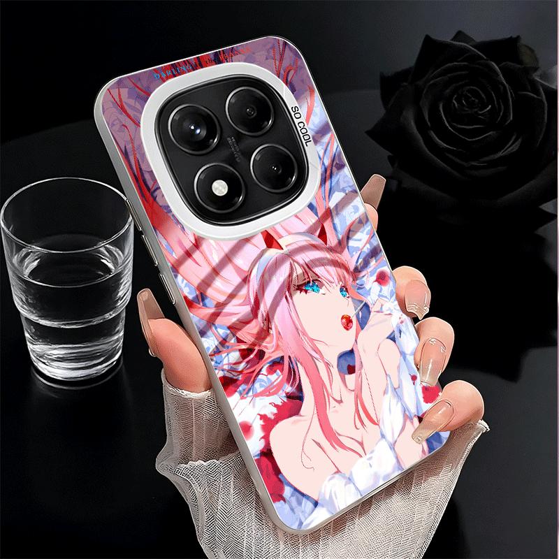 Дорогая Ноль Два 02 Аниме Мягкий Чехол для Телефона для Xiaomi Redmi Note 13 14 15 Pro Plus 12S 12 11S 11 11T 10S 10 Ударопрочный Задний Чехол