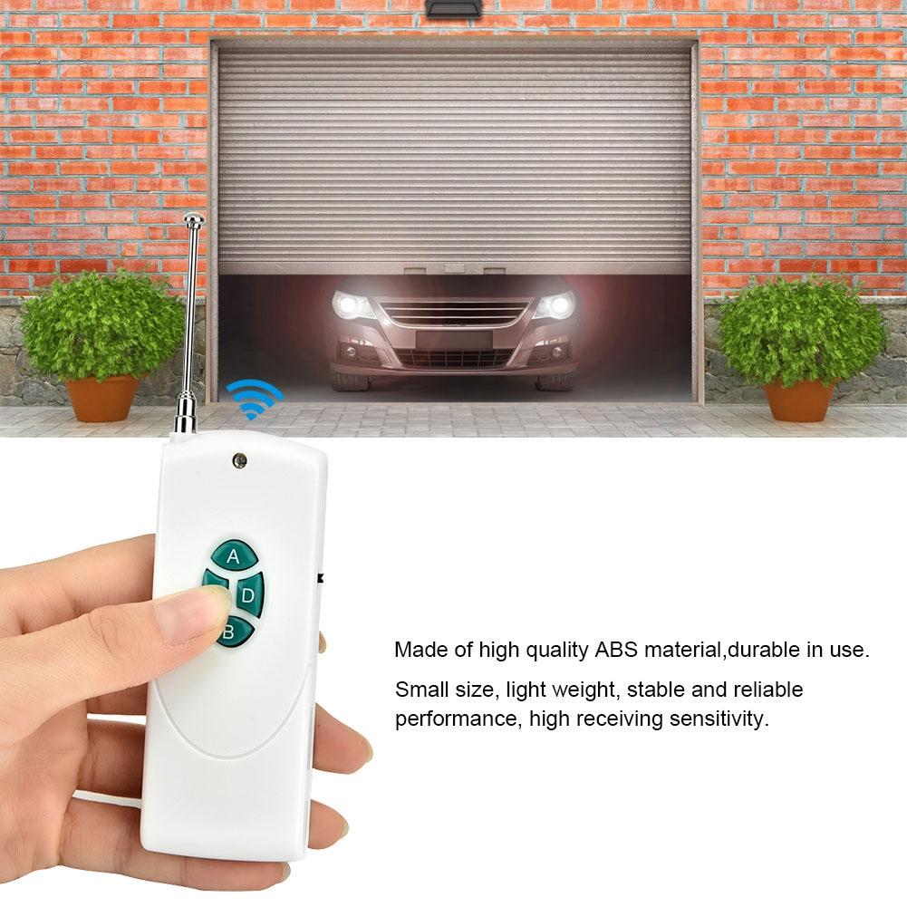 DC12V 4 Channel Learning Code Wireless Controller with 4 Button Wireless Remote Control