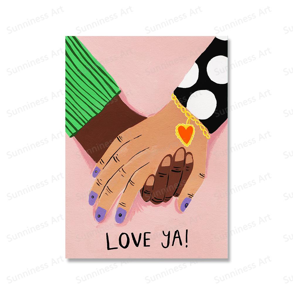 Феминистские плакаты Girl Power, настенные художественные принты, картины, будьте добры ко всем видам, цитаты, холст, живопись для гостиной, украшение дома