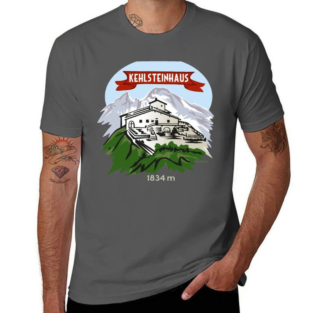 Футболка Kehlsteinhaus Eagles Nest Berchtesgaden Kehlstein Bavaria, мужская футболка, хлопковая футболка с аниме, футболка