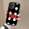 Модная P-patta Для iPhone 17 Pro Max 16 15 14 13 12 11 Plus Черный Мягкий Чехол для Телефона