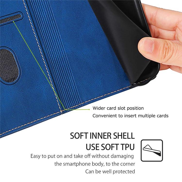 For Xiaomi Civi 5 Pro 5G Case Leather Wallet Phone Cover with Straw Hat Magnetic Clasp