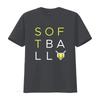 Softball Fan T Shirt Birthday vintage Washed Comfortable Stretched Stylish designer clothes fashion streetwear