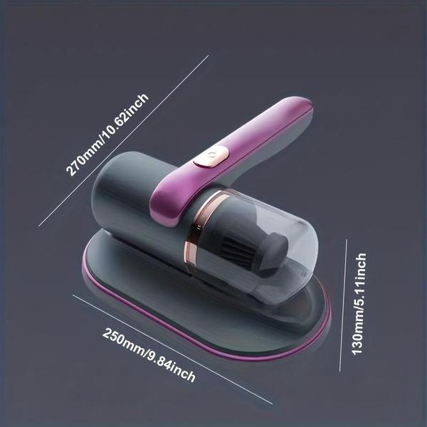 Беспроводной ручной пылесос с суперсильным всасыванием и УФ-лампой