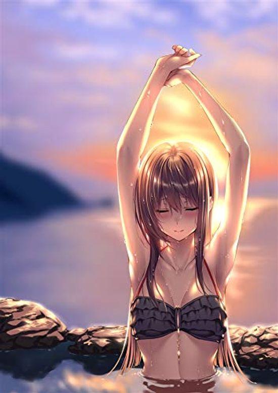 Ханики Канодзё 2 Подушка Вода Махо Бин Цудзуру Амагаса Шиноха Куруми Канедо Эрена Comic Market 96