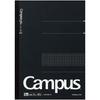 KOKUYO Campus Note A4 5mm Grid Ruled 40 Sheets Black X 5
