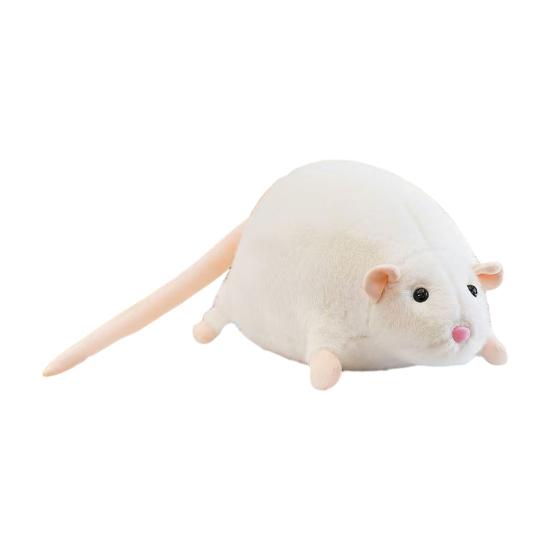 Плюшевая крыса Мягкая игрушка-прикол Плюшевая игрушка Креативный подарок Мягкая и уютная Реалистичная мышь для дня рождения Розыгрыш