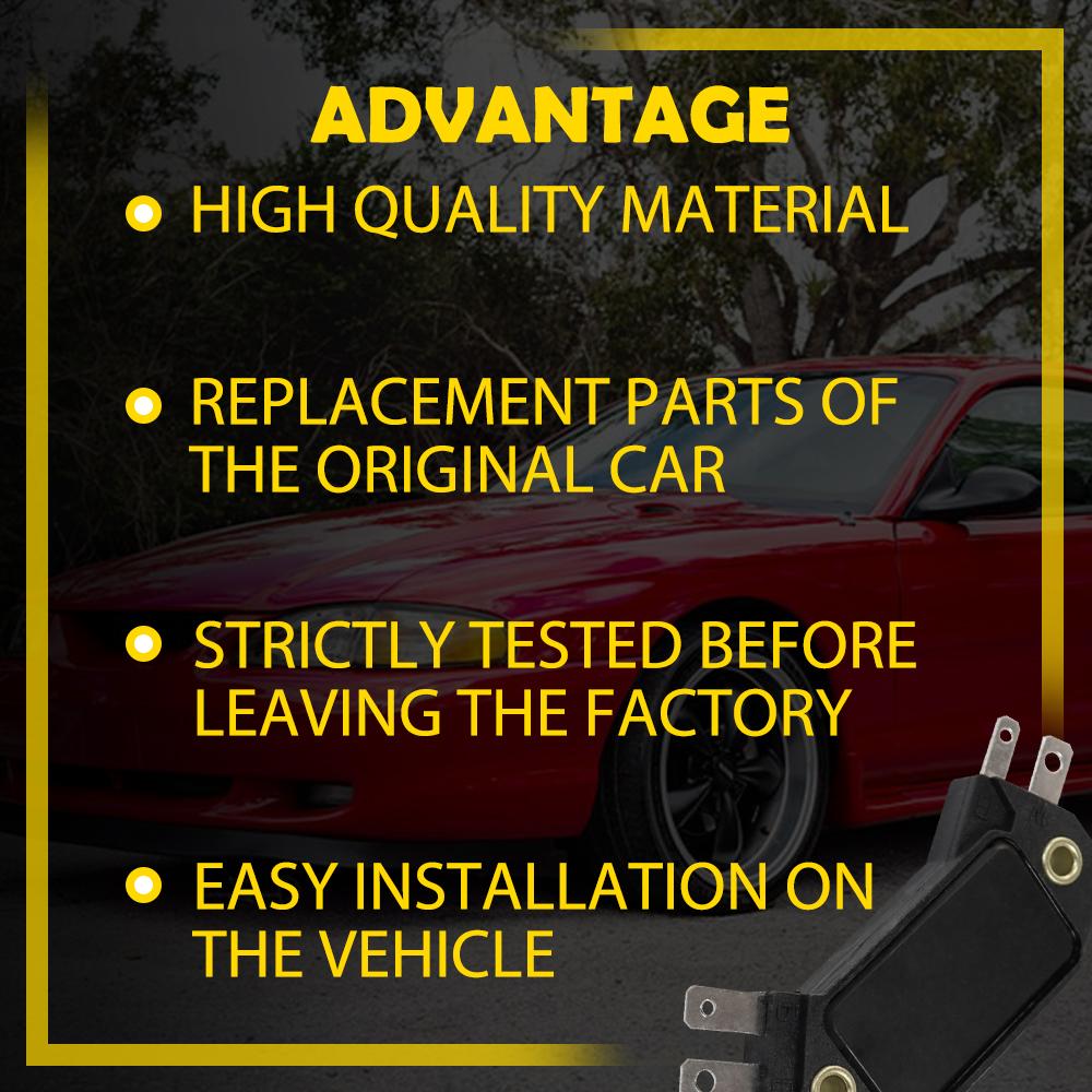 1Pcs Ignition Module HEI 4 Pin For GM 1974-88 Chevy Pontiac Olds Buick LX301 D1906HT Replacement Part