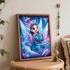 Disney DIY Oil Painting Kits Stitch Angel Galaxy Hand Painting Home Decor Craft Gift Ideas Canvas Wall Art For Bedroom Living Room Deco