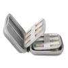 Saxophone Reed Carrying Case Waterproof Reed Storage Bag Portable Zipper Bag with Mesh Pocket for Clarinet Saxophone