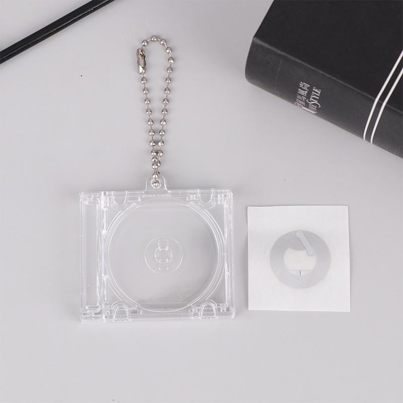 1 шт. пустой альбом мини-чехол для компакт-дисков брелок для рюкзака своими руками подвесной декор брелок кулон