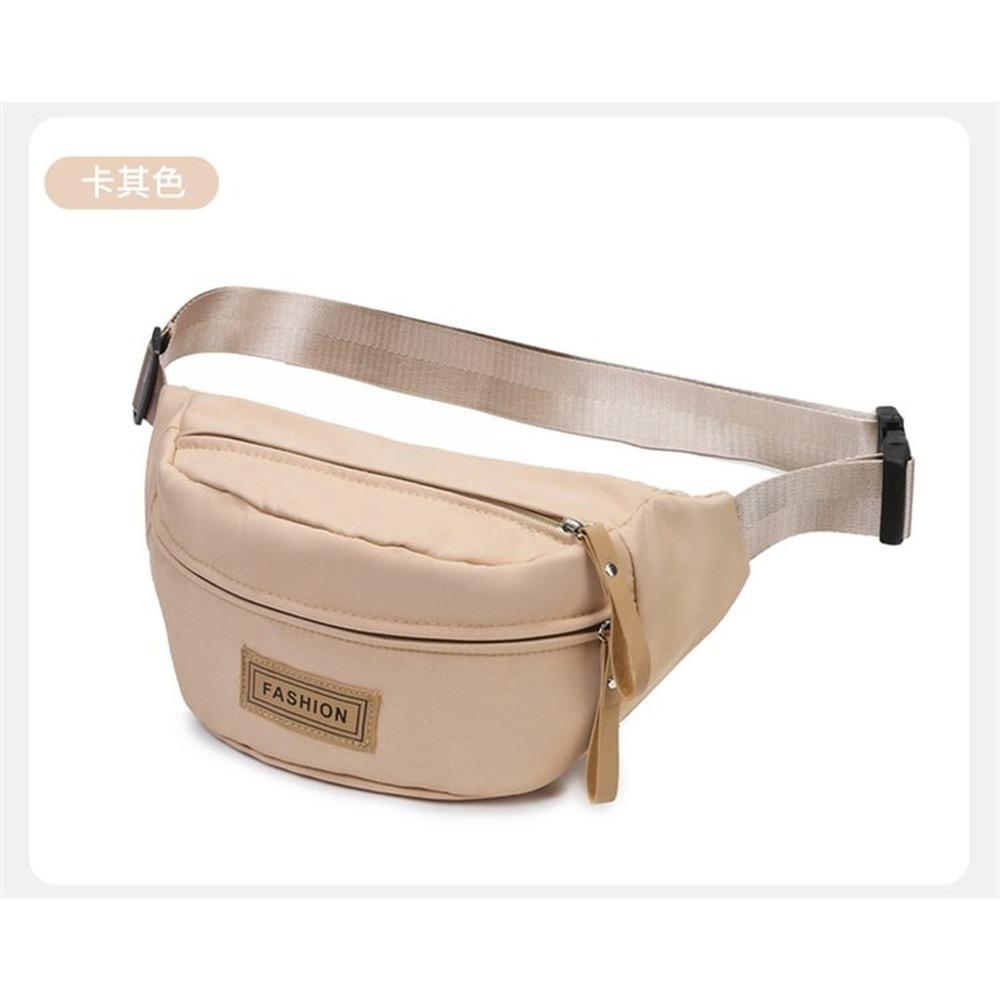 Sports chest bag, women's popular shoulder bag, women's trendy fashion, versatile crossbody bag, casual large capacity waist bag