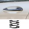 For Mercedes Benz A Class A180 A200 A250 W177 V177 B Class W247 - Carbon Fiber Car ABS Chrome Door Handle Cover Trim