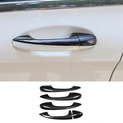 Для Mercedes Benz A Class A180 A200 A250 W177 V177 B Class W247-углеродное волокно автомобильный ABS хромированная накладка на дверную ручку