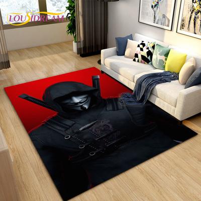 V for Vendetta, Ковер с изображением маски из фильма, Большой ковер для гостиной, спальни, дивана, Прикроватный коврик, Нескользящий коврик для игр детей