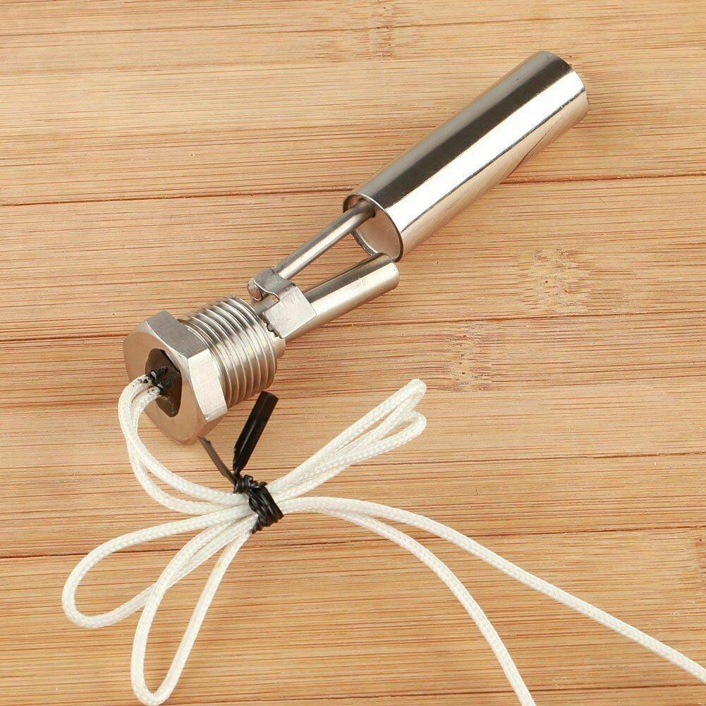 Horizontal Tank Liquid Float Switch Water Level Sensor Stainless Steel 50W 220V