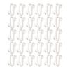 30/60Pcs Garment Hook Multi-Layer Hanger Connectors Heavy Duty Universal Stackable Closet Organizer Hooks