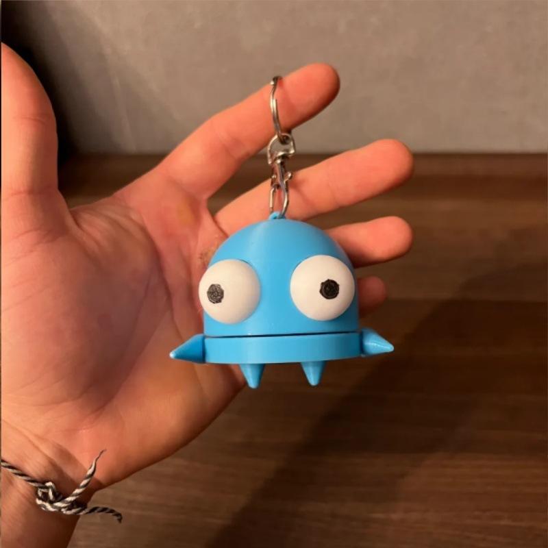 Мини-фигурка робота REPO3D Печатная кукла Брелок Игрушка для демонстрации Декор для дома Поделка Фигурка Масштабная модель для дома и сада