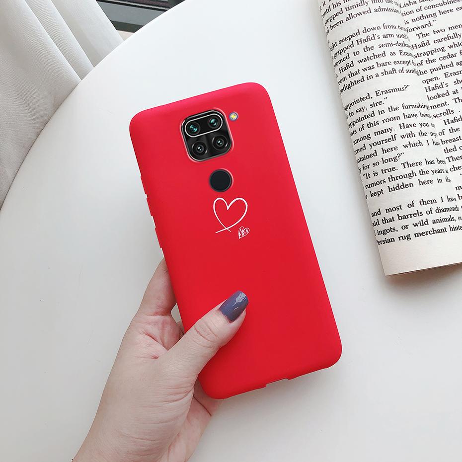 Чехол для Xiaomi Redmi Note 9 Чехол Мягкий ТПУ Силиконовый Чехол Xiaomi Xiomi Redmi Note 9 Note9 RedmiNote9 задняя крышка телефона Чехлы Чехол Funda
