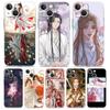 Роскошный прозрачный чехол для телефона TGCF Heaven Official's Blessing для iPhone 14 13 12 11 Pro Max XS X XR SE 7 8 Plus, прозрачный чехол из ТПУ