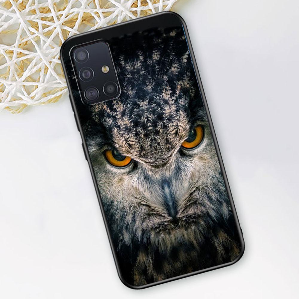 Чехол 'Ловец сов' для Samsung Galaxy A53 5G A12 A13 A52 A02s A22 A51 A54 A11 A13 A32 A52s A72 A01 A03s Силиконовый чехол для телефона